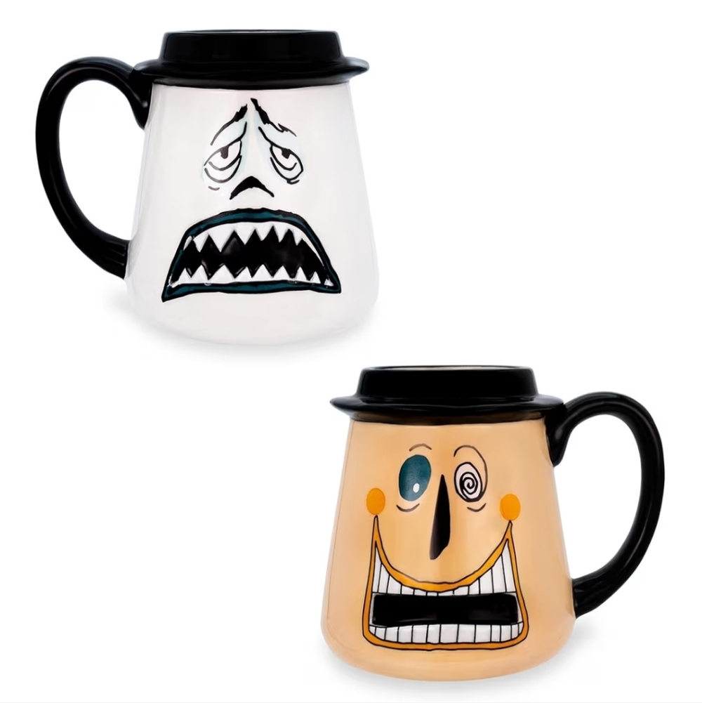 Nightmare Before Christmas Disney The Mayor Faces 3D Ceramic Mug |20oz Mug Cup